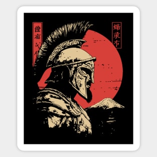 Ares Greek God of War Spartan Warrior Art Sticker